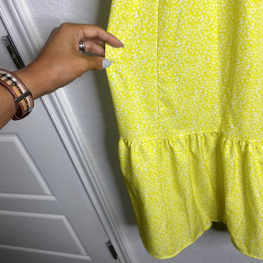 Boutique Full Size Printed Sleeveless Mini Cami Women’s Floral Dress Sz S - Picture 7 of 8